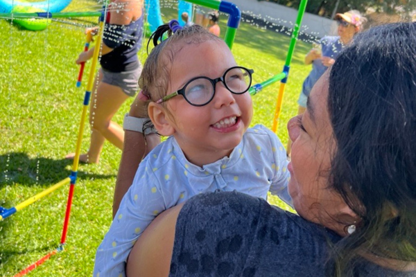 Child smiling
